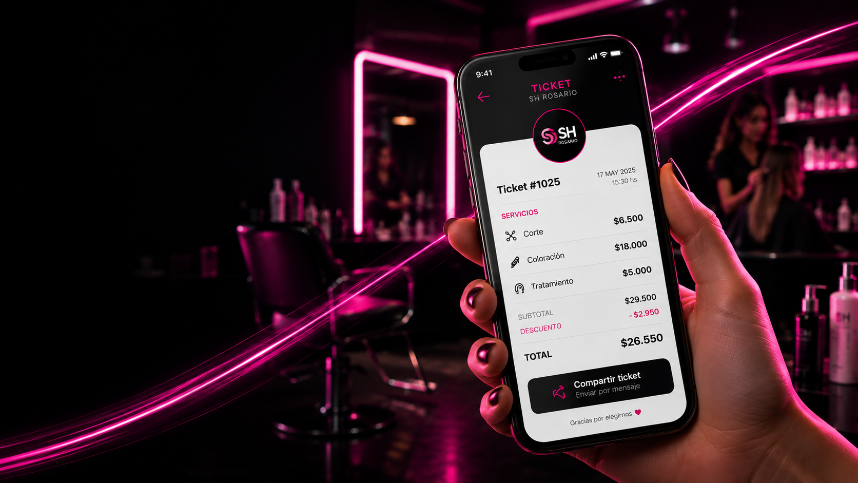 Armá tus tickets y compartilos por WhatsApp